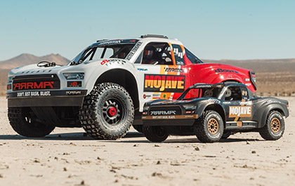 BASH-ANYWHERE SMALL-SCALE SIZE for the ARRMA MOJAVE GROM 223S BLX Small Scale RC Desert Truck RTR