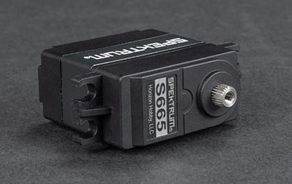 SPEKTRUM<sup>™</sup> S665 WATERPROOF DIGITAL STEERING SERVO