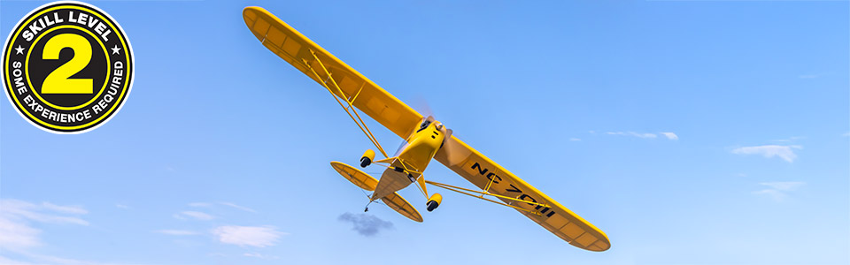 Skill Level 2 for the Hangar 9 J-3 Cub 10cc PNP