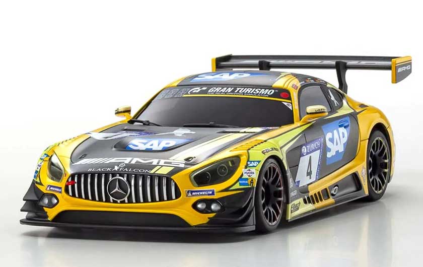 Accurately recreated 2018 Mercedes-AMG GT3 model