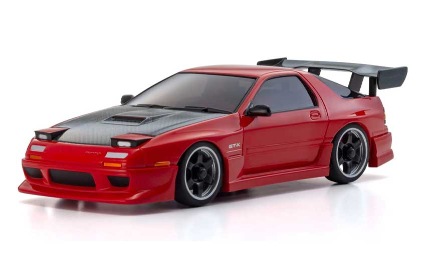 Comes with detailed Mazda RX-7 body