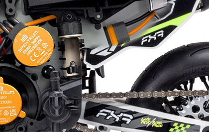 RISING RATE REAR SUSPENSION for the Losi 1/4 Promoto-SM FXR Supermoto RTR RC Motorcycle