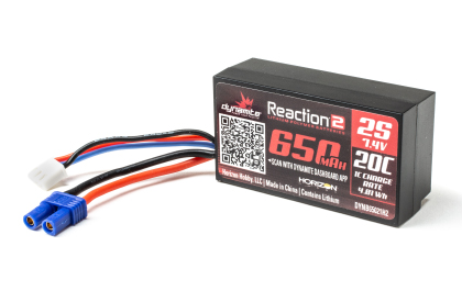 650mAh LiPo Battery and .5A USB Charger