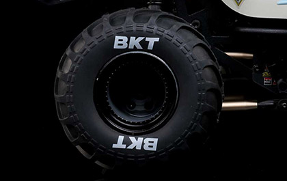 BKT TIRES for the Losi Mini LMT Megalodon 4x4 RTR Monster Truck