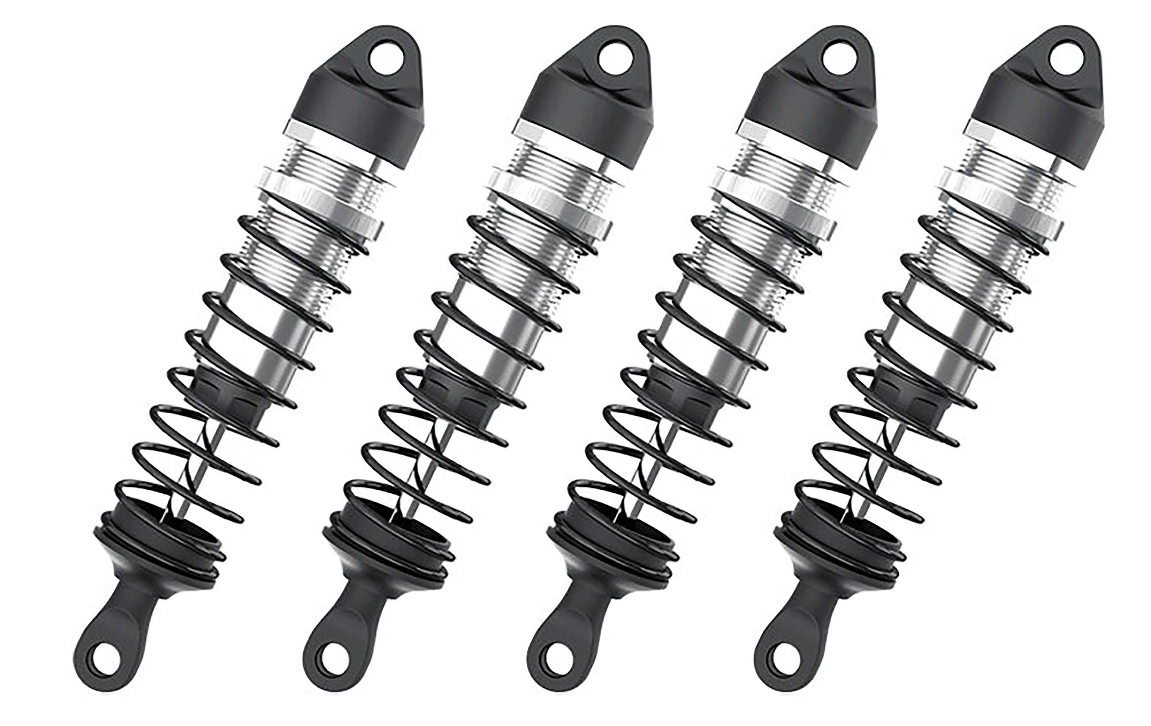 Threaded Body Adjustable Coil-Over Aluminum Shocks