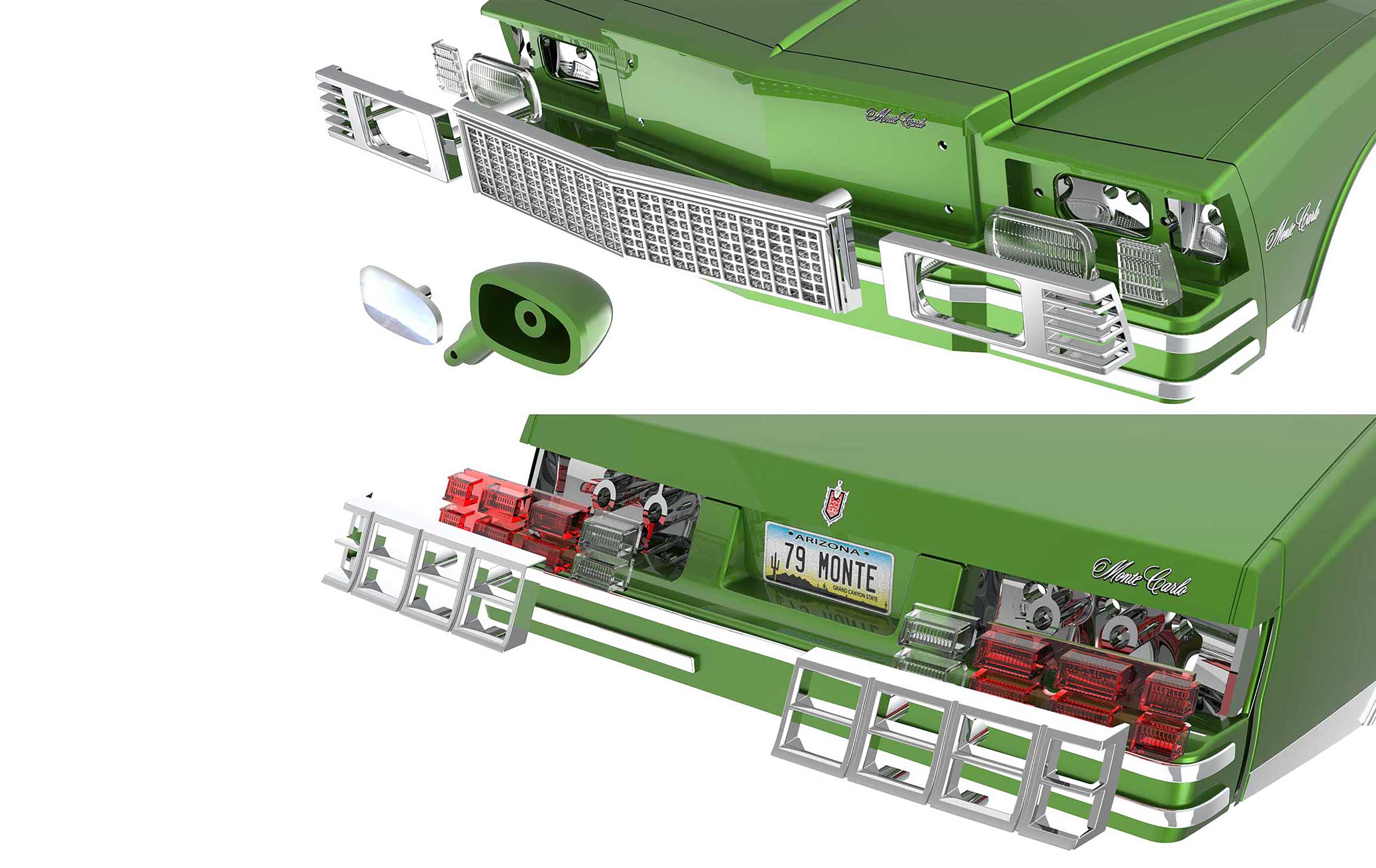 Highly Detailed Injection Molded Plastic Parts