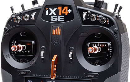 SUPERB ERGONOMICS for the Spektrum iX14+ SE 20-Channel DSMX Transmitter