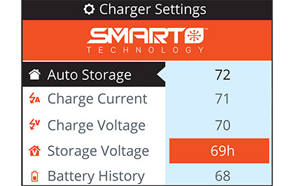 Screenshot of smart discharge data helps extend battery life