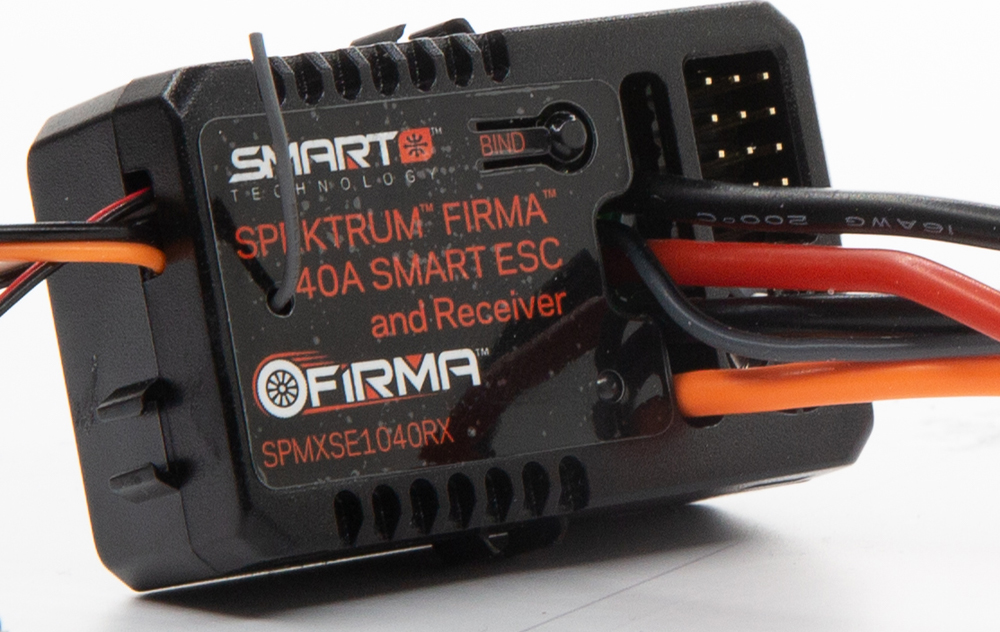 Built-in 4-Channel DSMR®/DSM2® Receiver