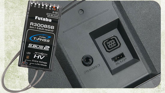 Futaba 10JA 10-Channel Air T-FHSS System - Receiver