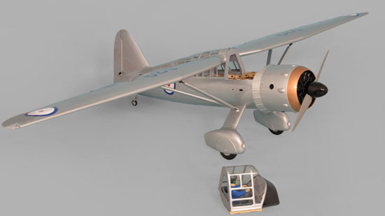 Phoenix Model Westland Lysander GP/EP ARF - Removable Hatch