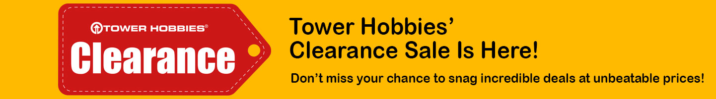 Tower Hobbies Clearance Sale